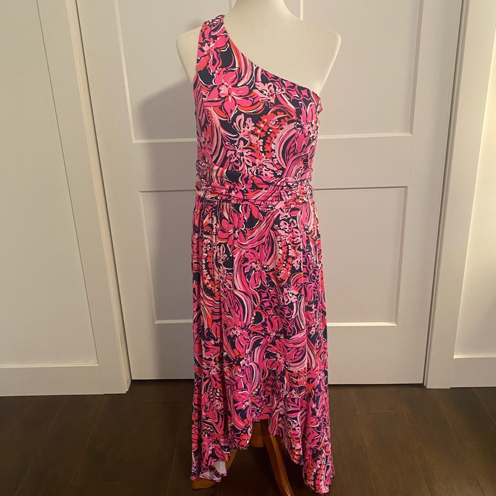 LILLY PULITZER MONICO ONE SHOULDER